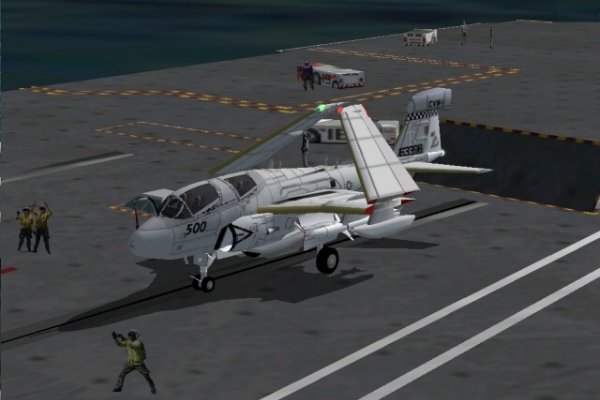 EA-6B Prowler se preparando para mais uma decolagem